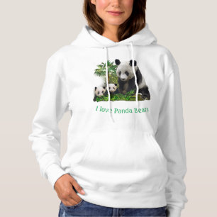 Sudadera Panda Bear y cubs ropa camiseta