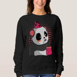 Sudadera Panda Birthday Cake Fiesta Bday Gorra Animal Celeb