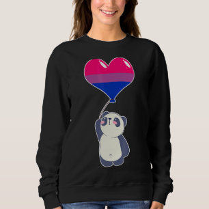 Sudadera Panda bisexual Amor no binario
