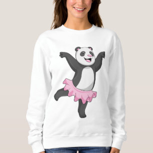 Sudadera Panda como Ballerina en el ballet