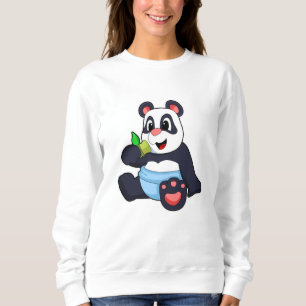 Sudadera Panda como bebé con bambú