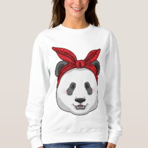 Sudadera Panda con Bandana