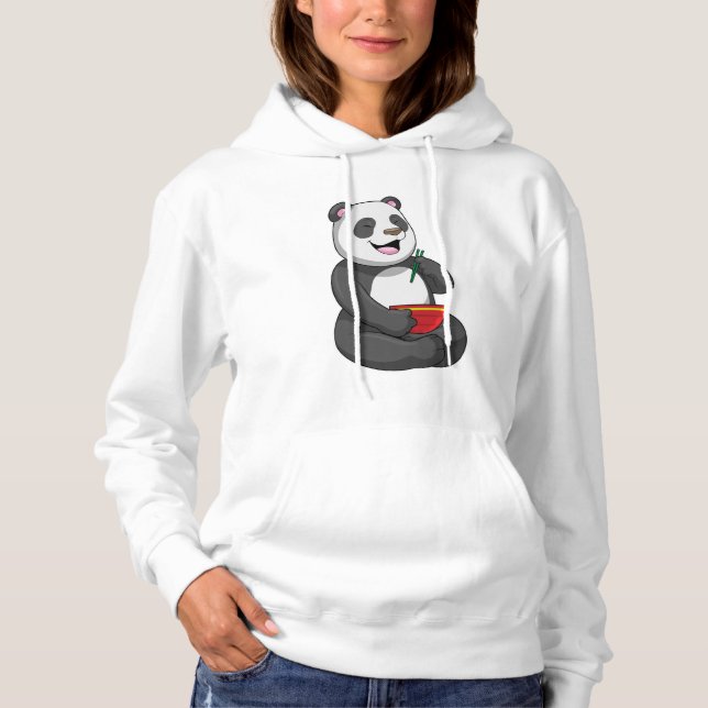 Sudadera Panda con Bowl Ramen (Anverso)