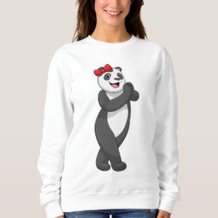 Sudadera Panda con cinta