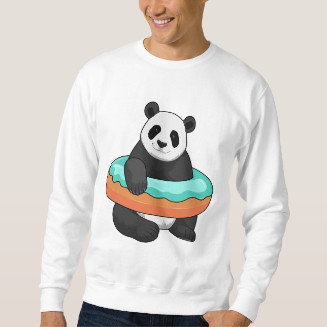 Sudadera Panda con Donut (Anverso)