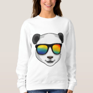 Sudadera Panda con gafas de sol