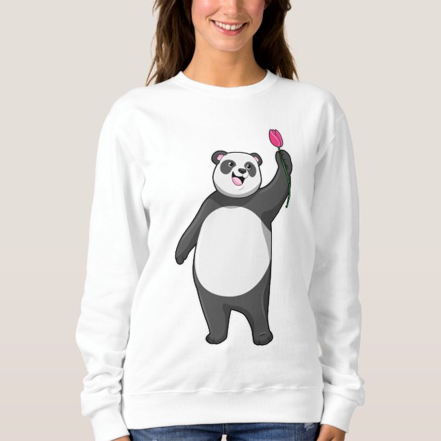 Sudadera Panda con Tulip (Anverso)