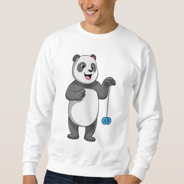 Sudadera Panda con Yo-yo (Anverso)