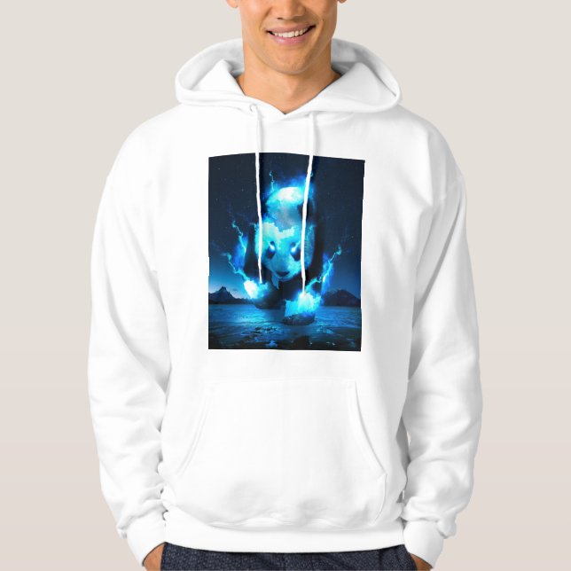 Sudadera Panda Cósmico (Anverso)