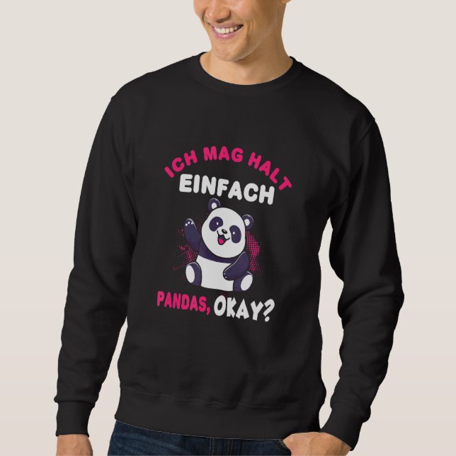 Sudadera Panda Cute Panda Bear (Anverso)