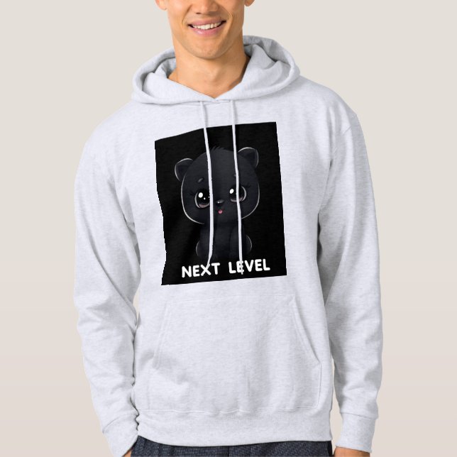 Sudadera Panda de Siguiente Nivel (Anverso)