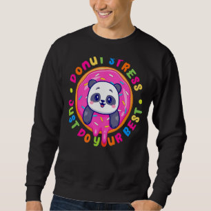 Sudadera Panda Donut Stress Just Your Test Day Stud