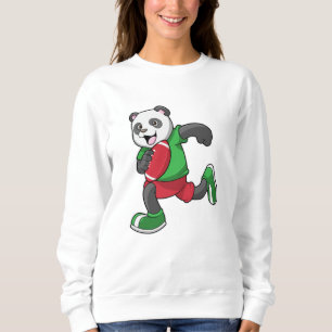 Sudadera Panda en el fútbol con equipo