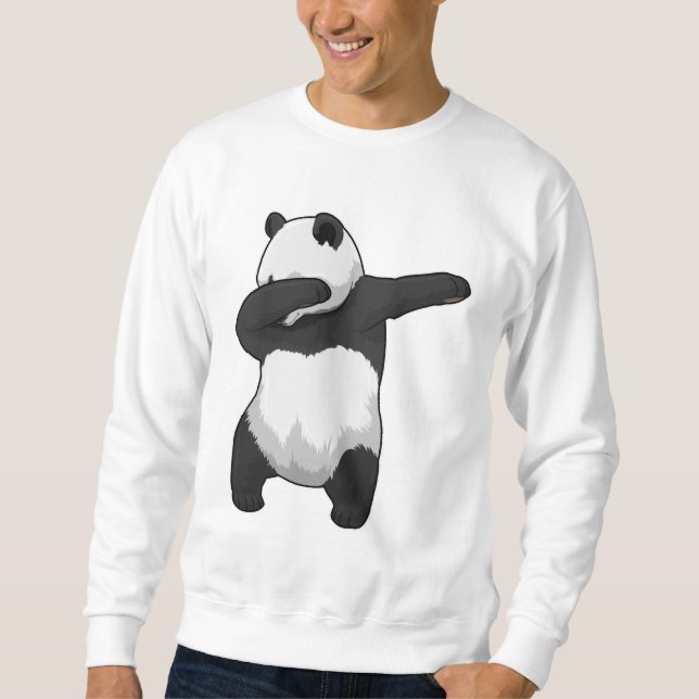 Sudadera Panda en Hip Hop Dance Dab (Anverso)