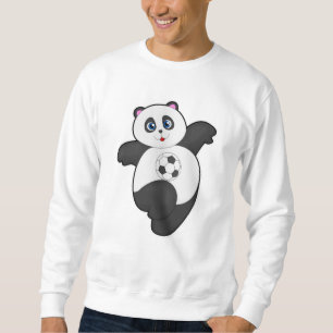 Sudadera Panda en los deportes de fútbol