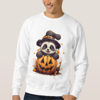 Sudadera Panda espeluznante, traje de Halloween Kawaii en o