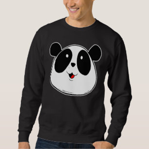 Sudadera Panda Face Smile Design