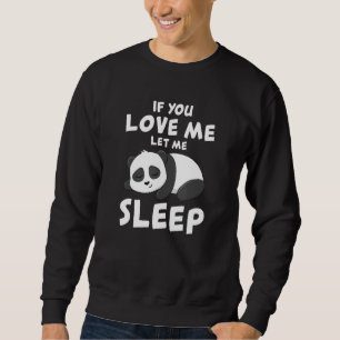 Sudadera Panda I Sleep Pandabear Little Bear Pajama Cute