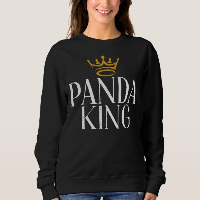 Sudadera Panda King Panda Bear (Anverso)
