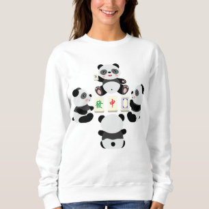 Sudadera Panda Mahjong