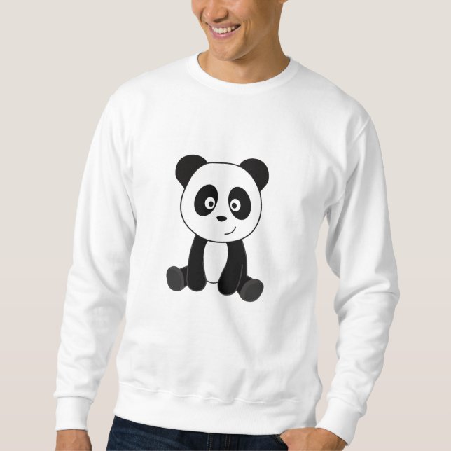 Sudadera Panda Panda Bear Animales Cute Niños Teddy (Anverso)