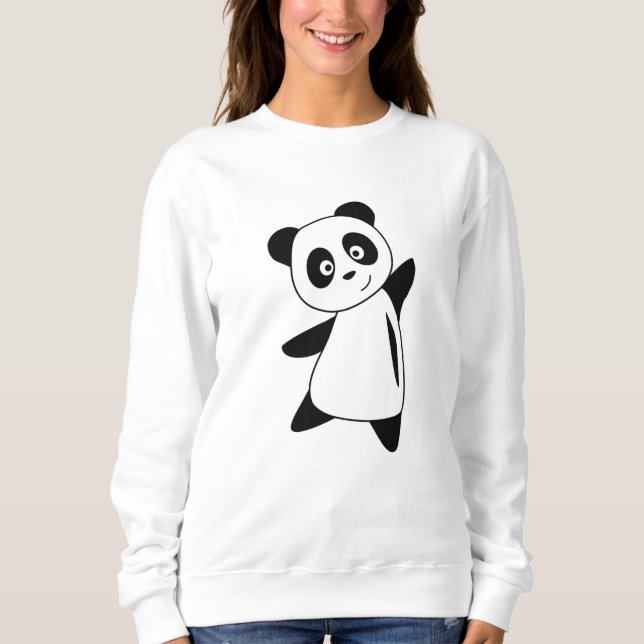 Sudadera Panda Panda Bear Animales Dulces Niños (Anverso)