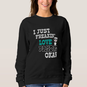 Sudadera Panda Panda Bear Navidades De Cumpleaños Mujeres