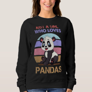Sudadera Panda Para Chicas Mujeres Panda Con Animales