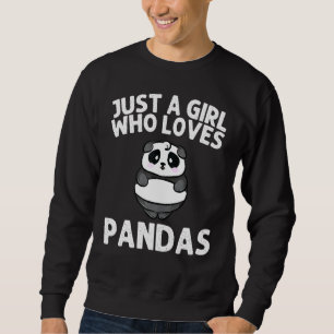 Sudadera Panda Para Chicas Niños Panda Bear Animal
