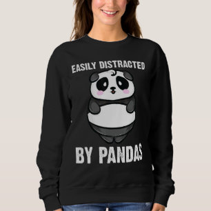 Sudadera Panda Para Hombres Mujeres Cuestas Panda Bear Anim