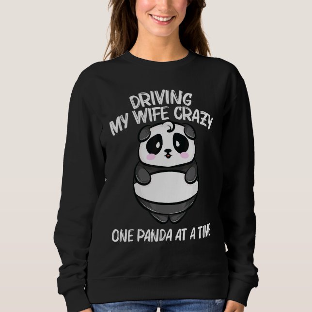 Sudadera Panda Para Hombres Papá Corte Panda (Anverso)
