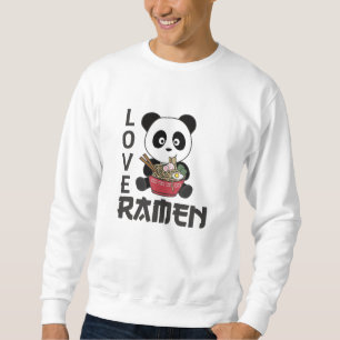 Sudadera Panda Pero Primero Ramen Dulce Kawaii Noodle Panda