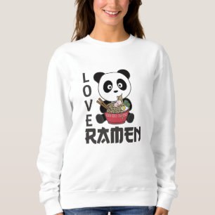 Sudadera Panda Pero Primero Ramen Dulce Kawaii Noodle Panda