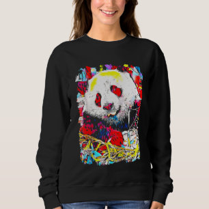 Sudadera Panda Pop Art