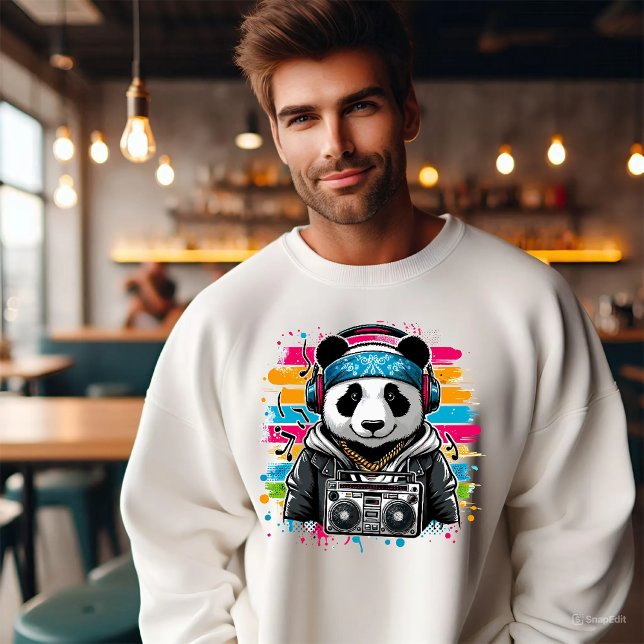 Sudadera Panda Rapper (Panda Rapper)