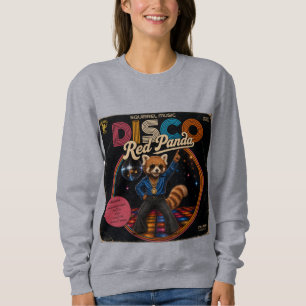 Sudadera Panda Rojo Disco