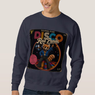 Sudadera Panda Rojo Disco