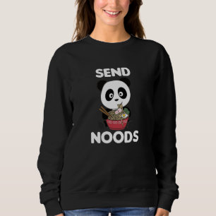 Sudadera Panda Send Noods Ramen Cute Kawaii Noodle