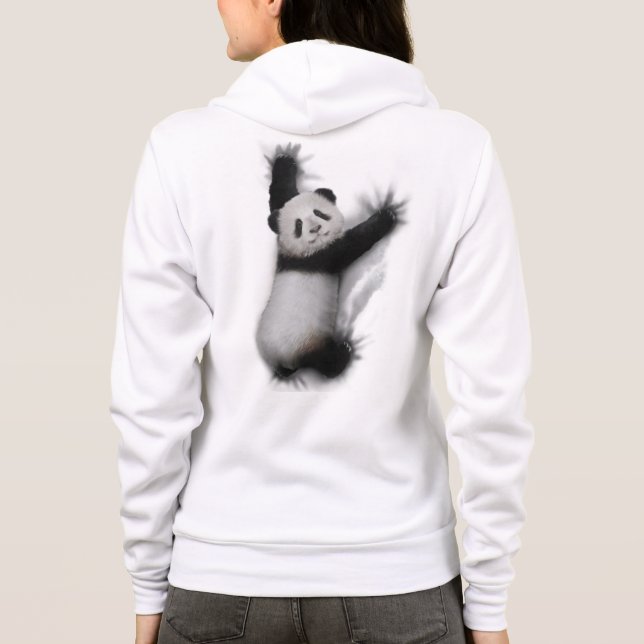 Sudadera Panda Shirt Humorous Gráfico Animal T-Shirt Gifts (Reverso)