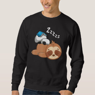 Sudadera Panda Sleeping Sloth Lazy Sloths Animal Graphic