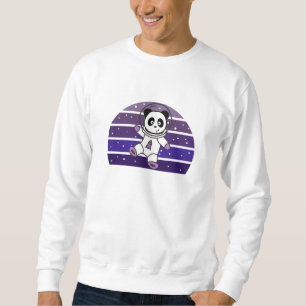 Sudadera Panda Space Planets Galaxy Astronauta Saturn