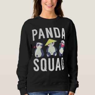 Sudadera Panda Squad Panda Bear Friends