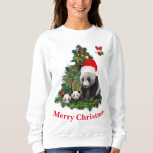 Sudadera Panda tiene Navidades