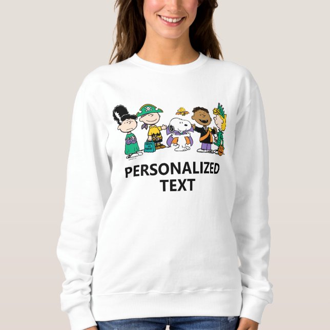 Sudadera Pandilla de Dulces de Peanuts para Halloween (Anverso)