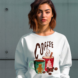 Sudadera Panecillos modernos de café jengibre mujeres de in