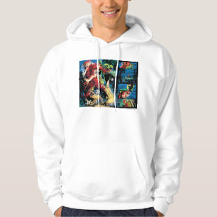 Sudadera Panel de relámpago y linterna verde
