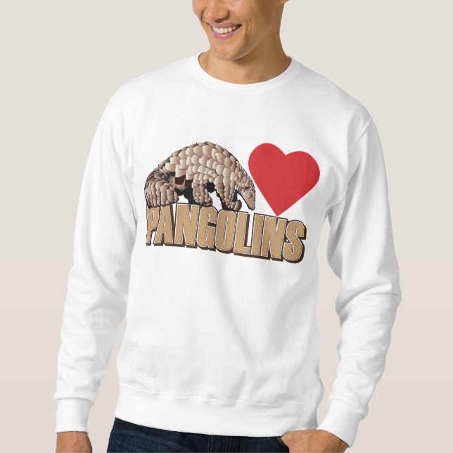 Sudadera Pangolins de amor (Anverso)