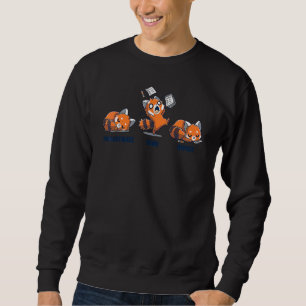 Sudadera Pánico por Rastrar Repea Diario Angustiado Pan Roj