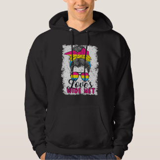Sudadera Pansexual Love s Wide Net Pansexual Flag