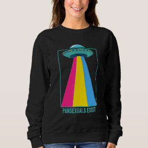 Sudadera Pansexuales Existen Bandera Arcoíris Orgullo Pan L